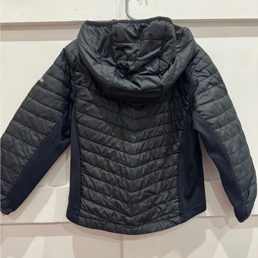 Columbia Kids Charcoal Puffer Jacket - Picture 2 of 3
